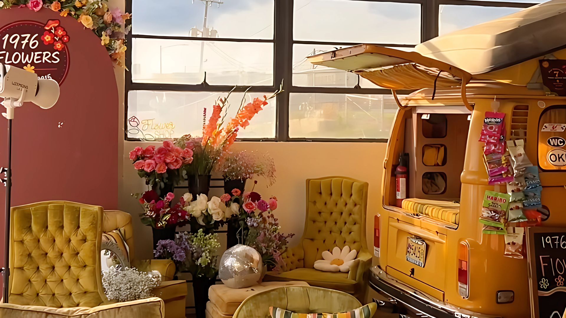 1976 flowers indoors